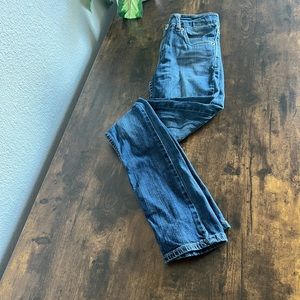 Girls Levis 711 Skinny Jeans sz 14 Slim